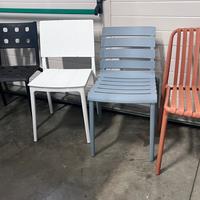 Stock sedie interno esterno bar ristorante cucina