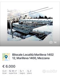 Appartamento in multiproprieta' gennaio Marilleva