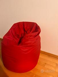 POUF ROSSO