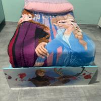 Letto Frozen completo materasso + piumino