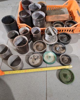 Cilindri per fusione a cera persa oreficeria