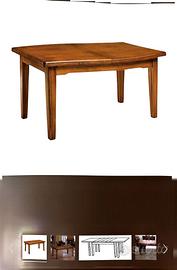Tavolo noce 180x85...360x85
