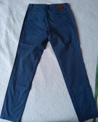 pantaloni blu chiaro
