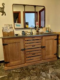 credenza  industrial style