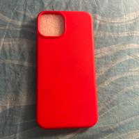 Cover rossa per iphone 14