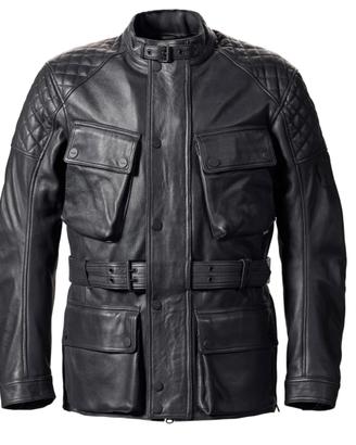 Triumph Men's Leather Beck Jacket taglia L