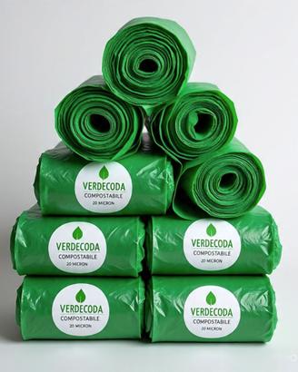 Sachetti feci cane compostabili.