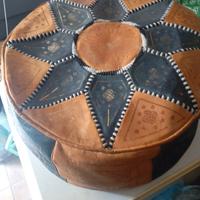 cuscino in pelle orientale 