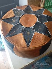 cuscino in pelle orientale 