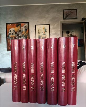 La Sacra Bibbia – Collezione completa 7 volumi – O