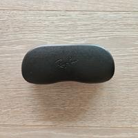 Ray-Ban astuccio rigido nero originale NUOVO