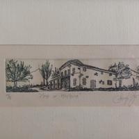 Quadro "casa di montagna"