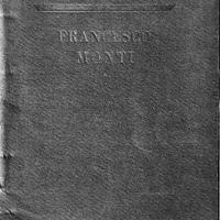 Raro libretto per i funerali Cav. Monti F. a. 1935