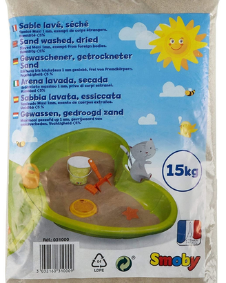 Sabbia smoby per sabbiera