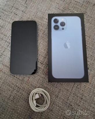 iPhone 13 Pro Max 256 GB – Azzurro Sierra completo
