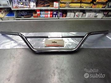 Manubrio piega alta naked nero - acciaio inox