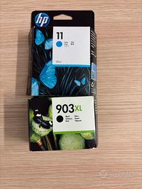 Hp 903XL Nero + Hp 11 Ciano Omaggio