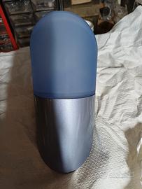 Applique  in vetro satinato e alluminio 