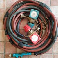 Cannello e manometri per saldatura