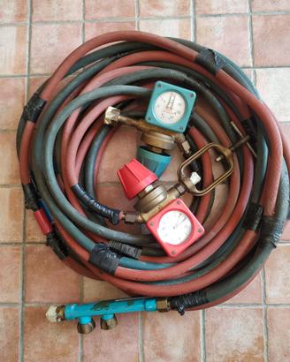 Cannello e manometri per saldatura