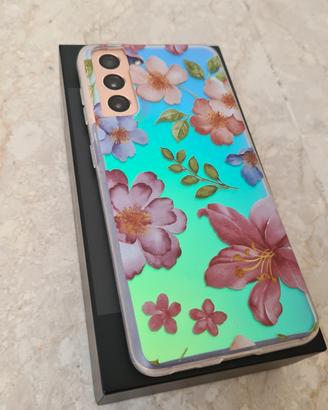 Cover samsung Galaxy S21 cover cambia
colore custo