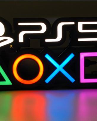 lampada PlayStation stampata in 3D