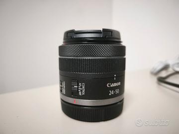 Obiettivo Canon RF 24-50mm F4.5-6.3 IS STM