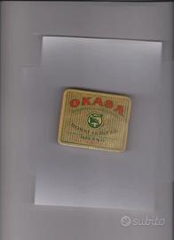 Scatola Latta Vintage Pubblicitaria OKASA milano
