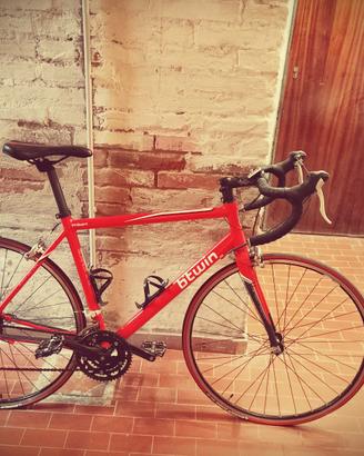 Bici da Corsa BTwin Red Tribano 3