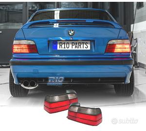 FANALI BMW E36 COUPE FUMÈ ROSSO