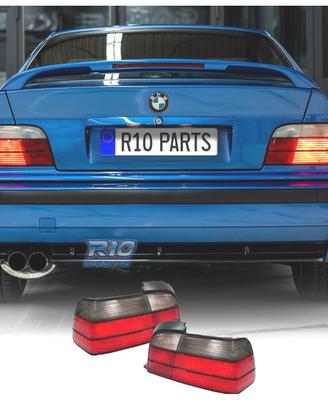 FANALI BMW E36 COUPE FUMÈ ROSSO