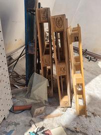 10/12 PEDANE IN LEGNO 
