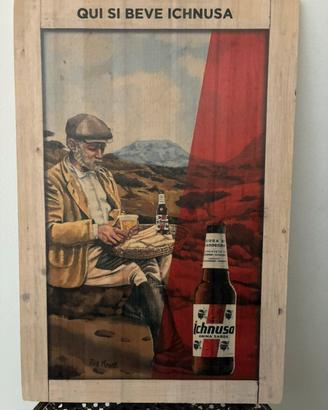 Quadro birra Ichnusa