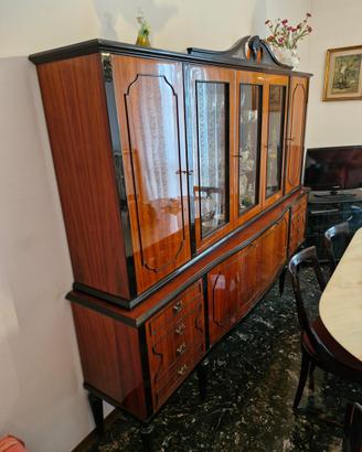Mobile soggiorno del 1965 in palissandro lucido