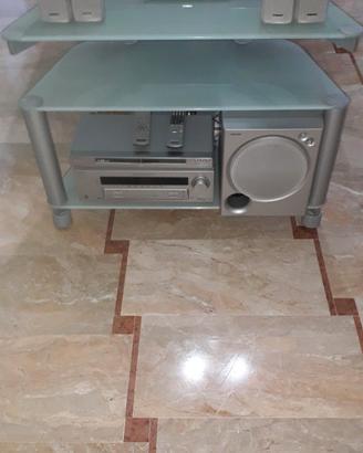 Mobile porta TV con Home Theatre SONY