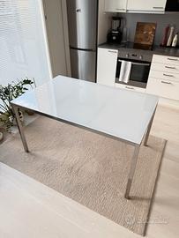 tavolo Torsby Ikea Rettangolare vetro acciaio 