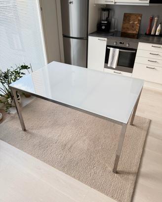 tavolo Torsby Ikea Rettangolare vetro acciaio 
