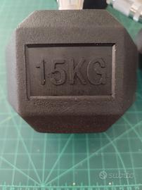 Manubrio 15kg Hex (Annuncio 1 di 2)