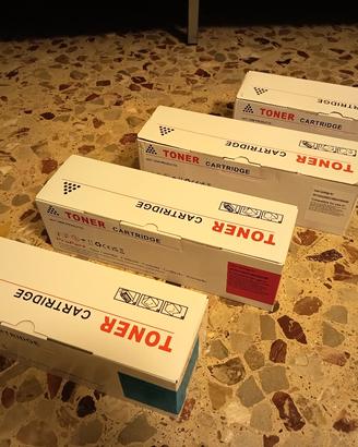 Set 4 cartucce  toner premium alta capacità HP203X