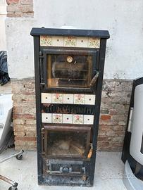 Stifa a legna con forno