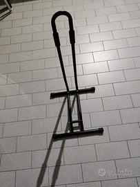 cavalletto porta bici da terra 