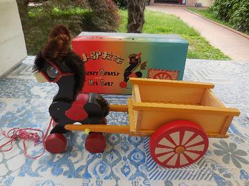 Somarello con carretto Dickey Donkey and his cart