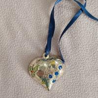 decorazione natalizia vintage-cuore