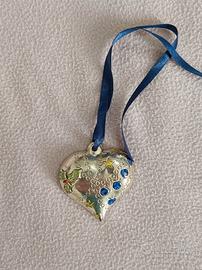 decorazione natalizia vintage-cuore