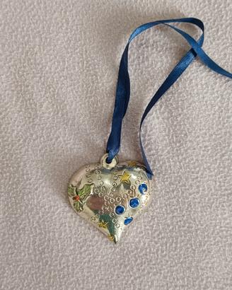 decorazione natalizia vintage-cuore