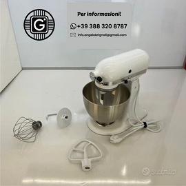 KitchenAid 5K45SSEWH Robot Cucina 10 Velocità 4.3L