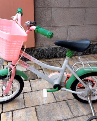 Bici Barbie per bambine 2-4 anni