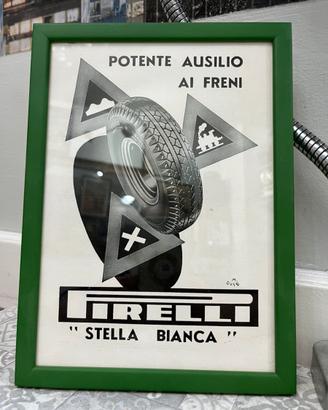 Pubblicità Vintage 1948 incorniciato