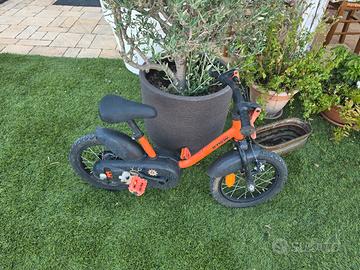 bicicletta 3/5 anni  14pollici