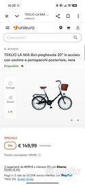 bicicletta mia Unieuro 